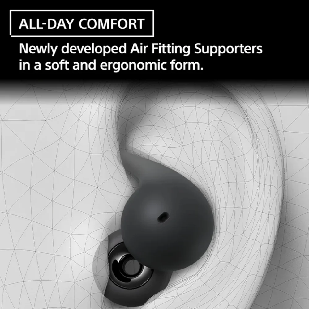 Sony LinkBuds Open Truly Wireless Earbud Headphones with an Open-Ring Design